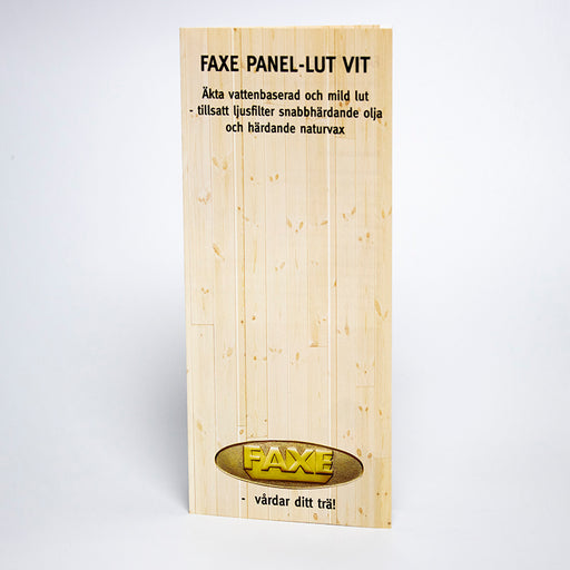 Broschyr Faxe - Panel-lut vit