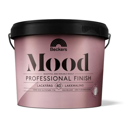 En bild på Beckers Mood Pro Finish Lackfärg 40 Halvblank på Färggrossen.nu