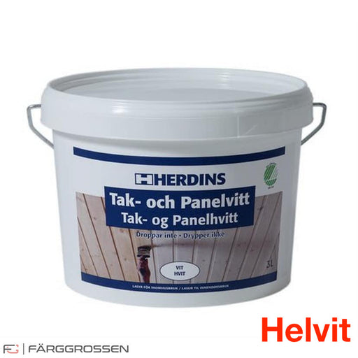 Herdins Tak- & Panelvitt Helvit