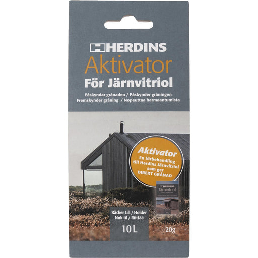 Herdins Aktivator för Järnvitriol. En förbehandling till Herdins Järnvitriol - som ger resultat direkt!