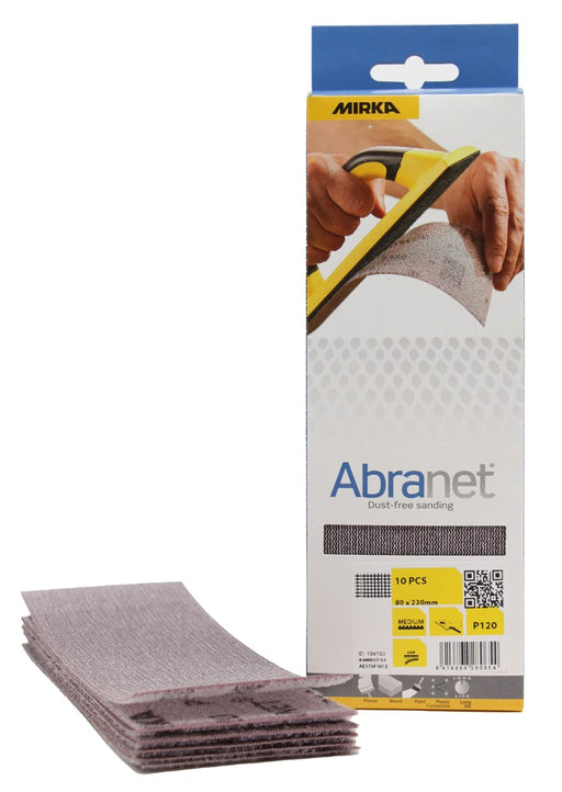 MIRKA ABRANET SLIPNÄT GRIP - 80x230mm  10/Pack Passar bl.a. Mirka Deos