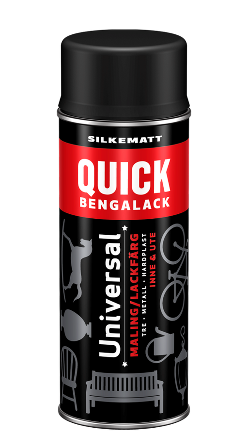 Quick Bengalack Spray Silkesmatt