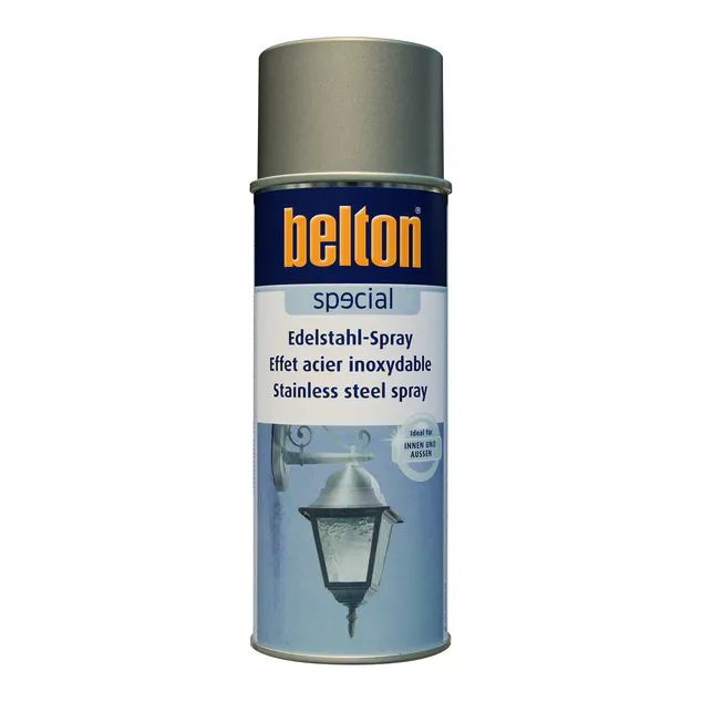 En bild på Belton spray Spray Rostfritt stål på Färggrossen.nu
