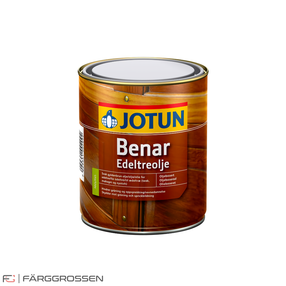 En bild på BENAR Ädelträolja på Färggrossen.nu