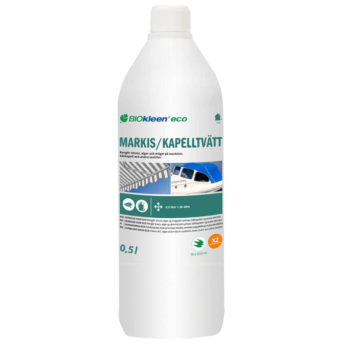 Biokleen Markis & Kapelltvätt ECO Färggrossen.nu