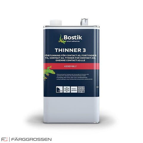 BOSTIK THINNER NR.3 till A3 & 31