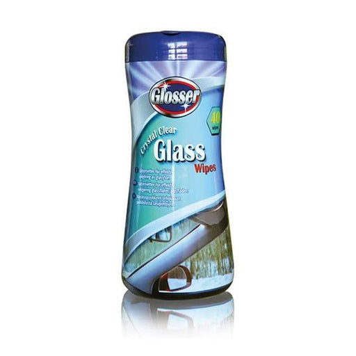 En bild på Glosser Crystal Clear Glass Wipes på Färggrossen.nu