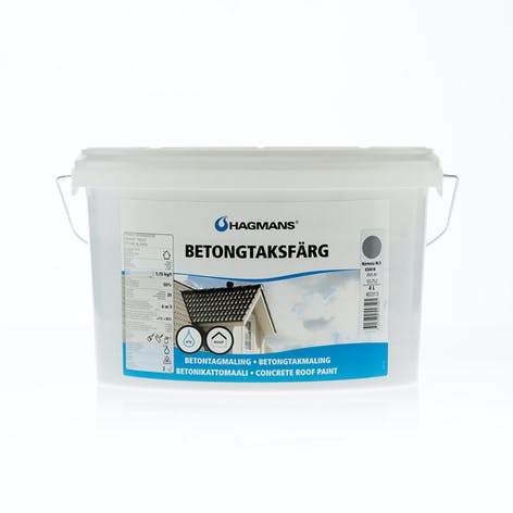 En bild på Hagmans Betongtaksfärg på Färggrossen.nu