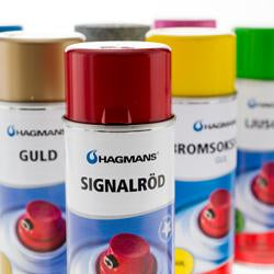 En bild på Hagmans spray RAL på Färggrossen.nu