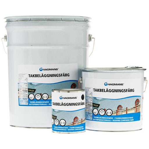 En bild på Hagmans Takbeläggningsfärg på Färggrossen.nu