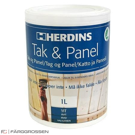 En bild på Herdins Tak- & Panelvitt på Färggrossen.nu