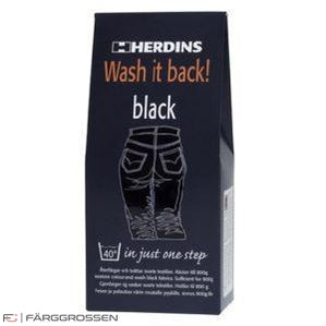 En bild på Herdins Wash it Back - Black på Färggrossen.nu