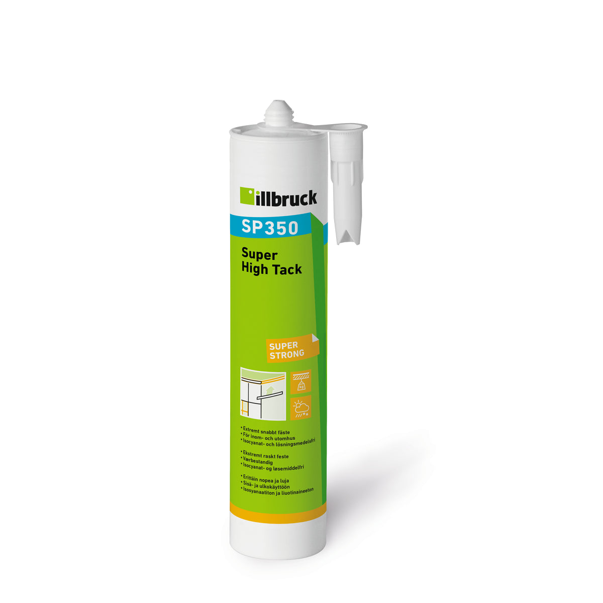 Illbruck SP350 Super High Tack Vit - 310ml UTGÅR, så långt lagret r...