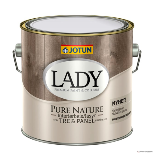 En bild på LADY PURE NATURE INTERIÖRLASYR på Färggrossen.nu