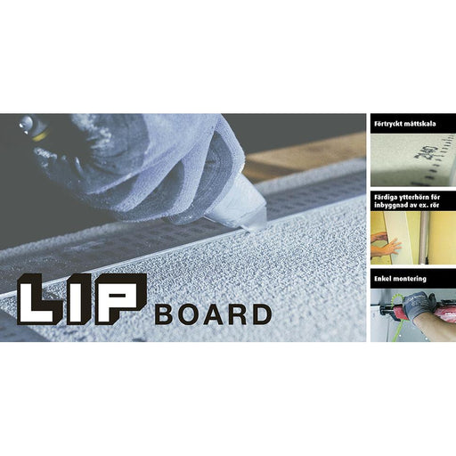 LIP Board - 2600 x 1200 x 20mm Verklig frakt tillkommer alltid.