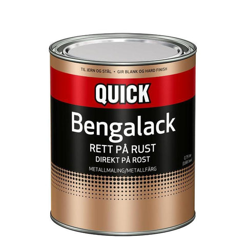 Quick Bengalack Rett på rust Blank, Färdig kulör