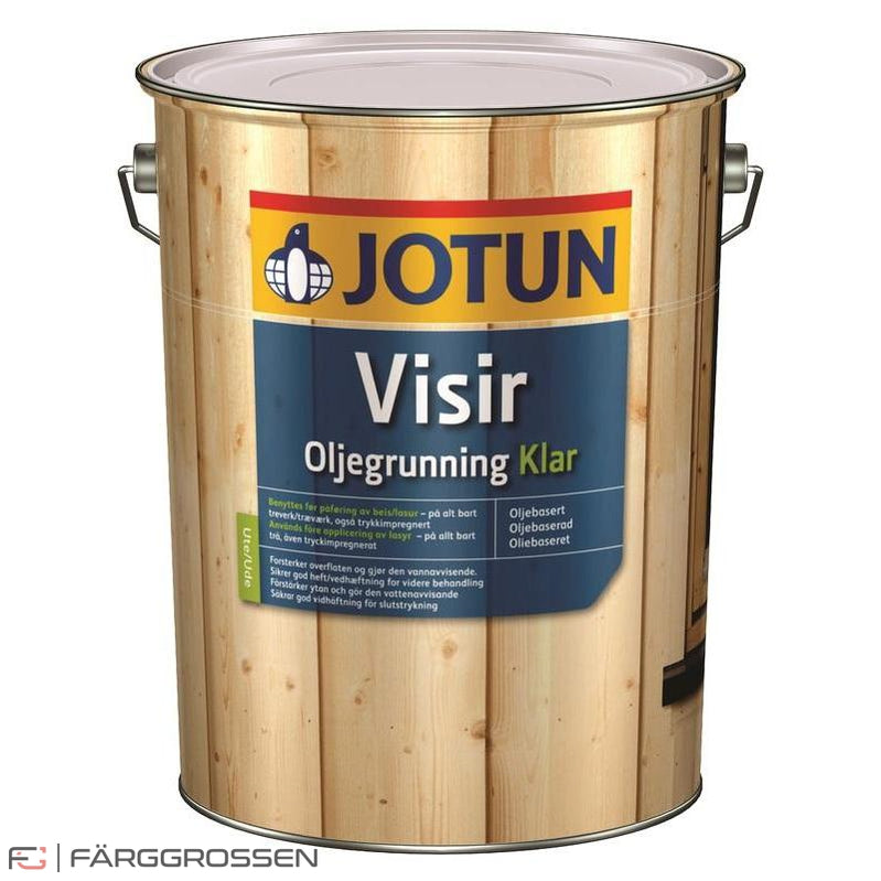 En bild på VISIR OLJEGRUND KLAR LÖSNINGSMEDELSBUREN på Färggrossen.nu