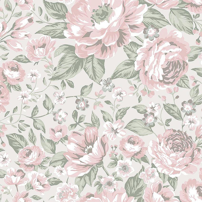 En bild på Newbie Wallpaper Wallpaper Rosie 7469 på Färggrossen.nu
