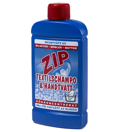 Herdins Zip Textilschampo - 300ml UTGÅR, så långt lagret räcker.